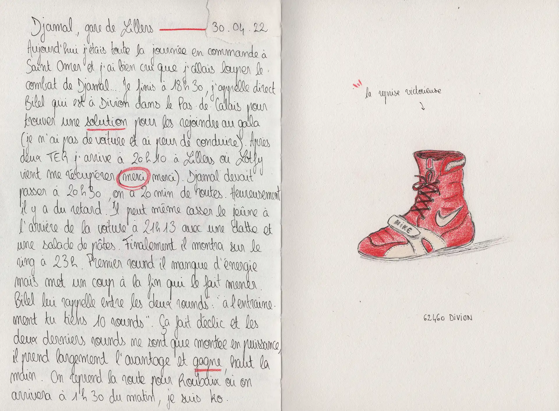 Les poings ouverts Anouk Desury